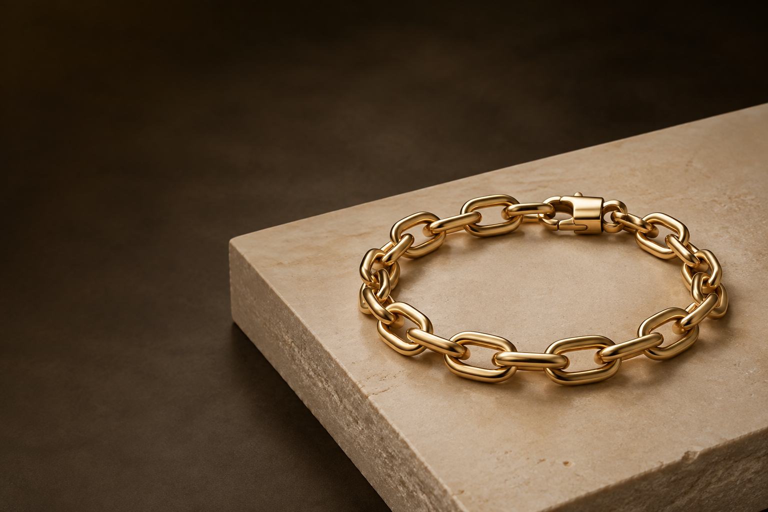 Mariner Gold Chain Bracelet