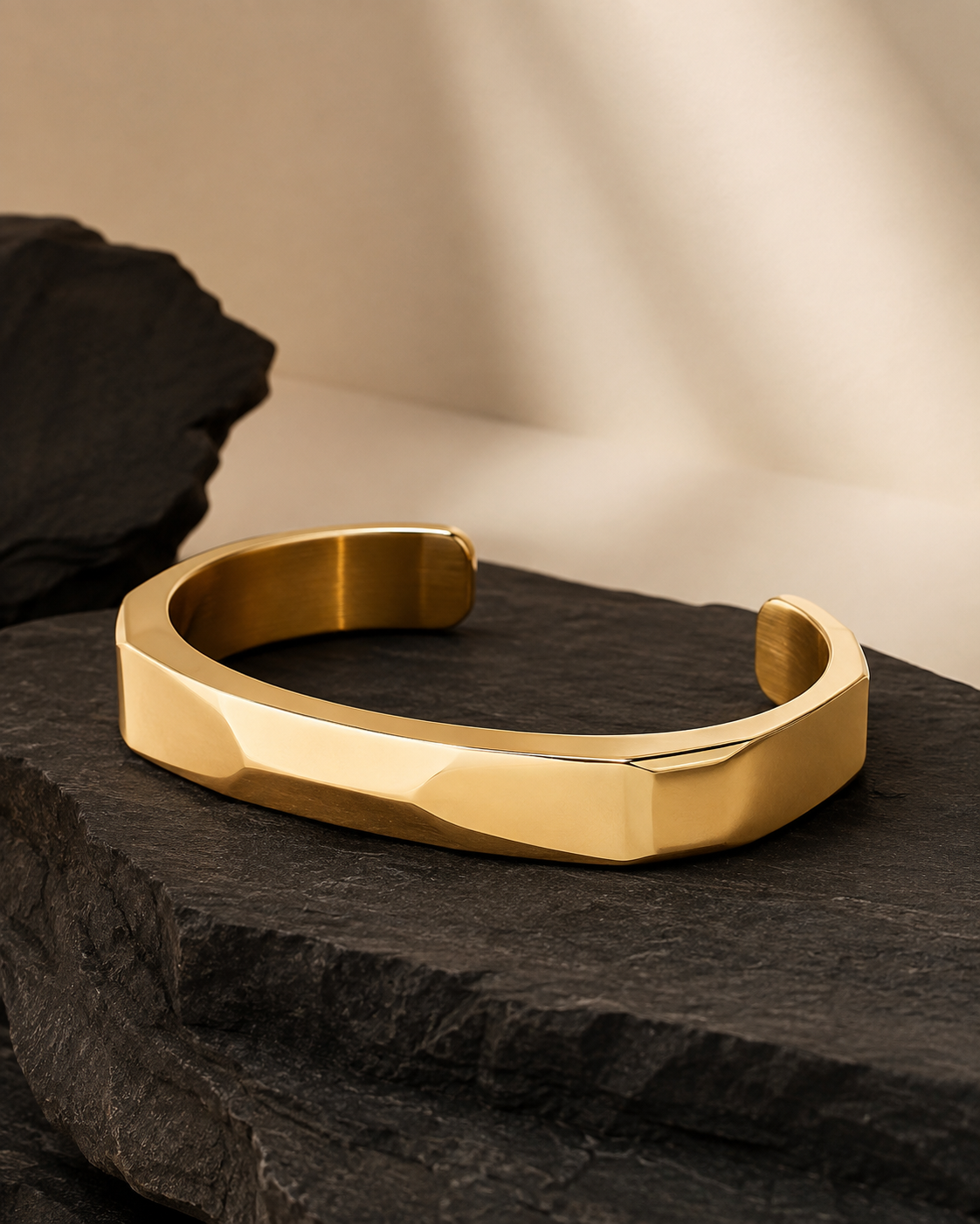 Heritage Gold Cuff Bracelet